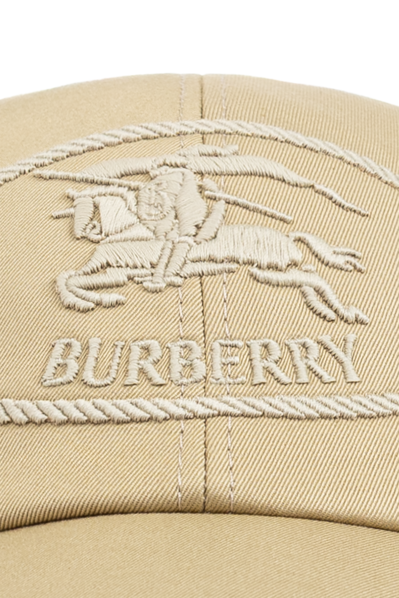 Beige Baseball cap with logo Burberry - Vitkac AS